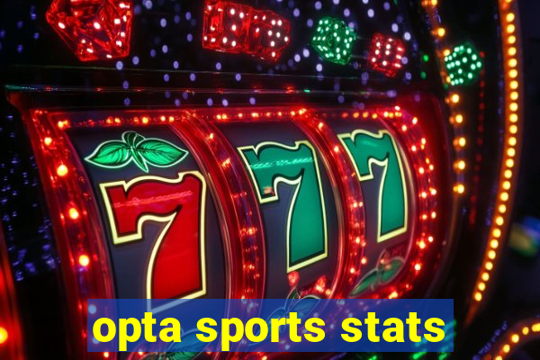 opta sports stats